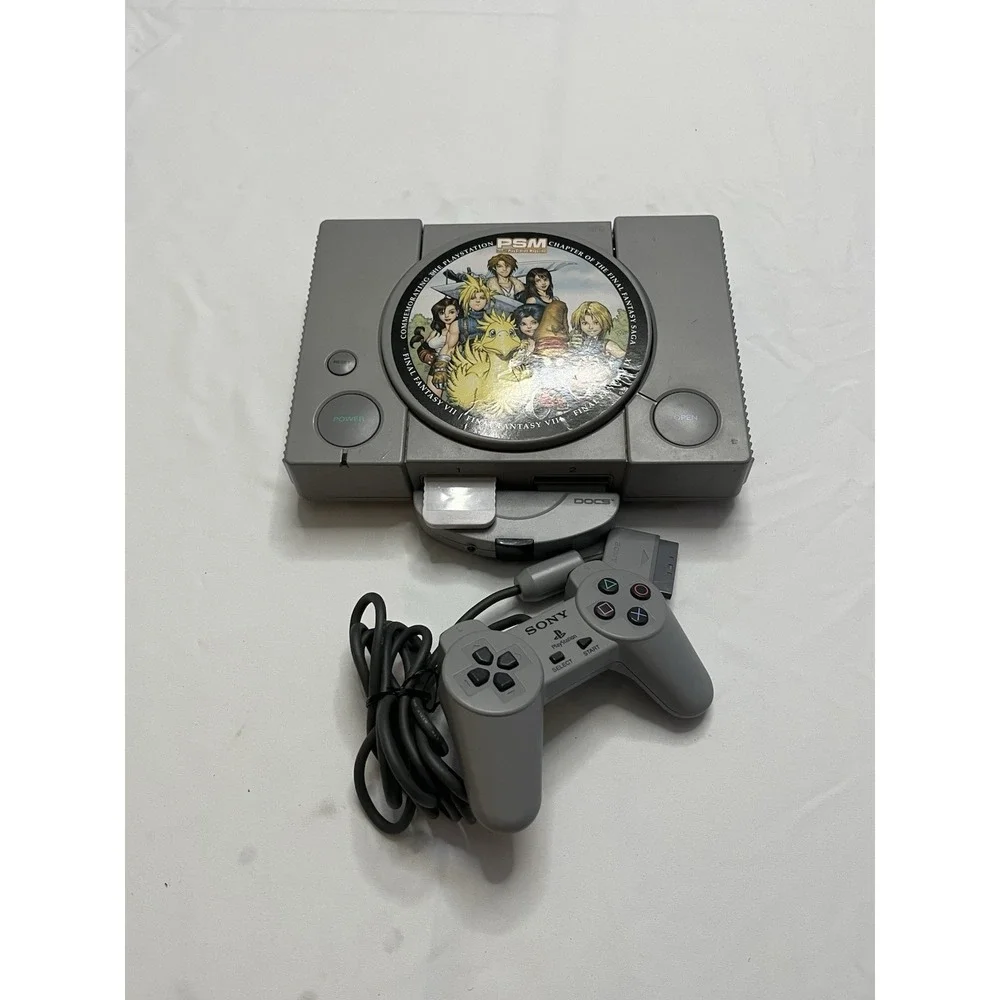 Sony PlayStation SCPH-7501 NTSC-U/C Gray Video/Audio Home Console PlayStation 1